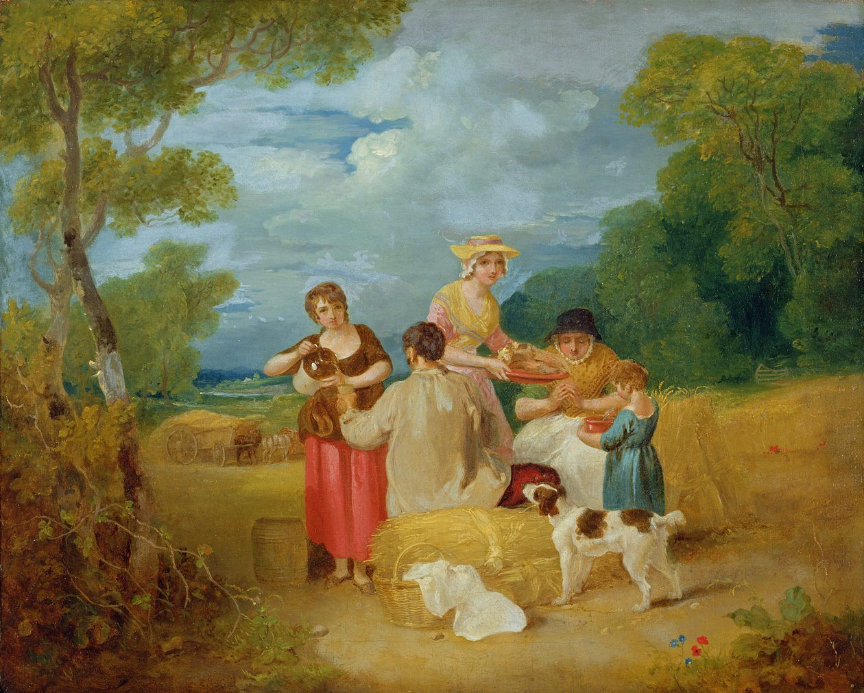 Noon, 1799 av Francis Wheatley