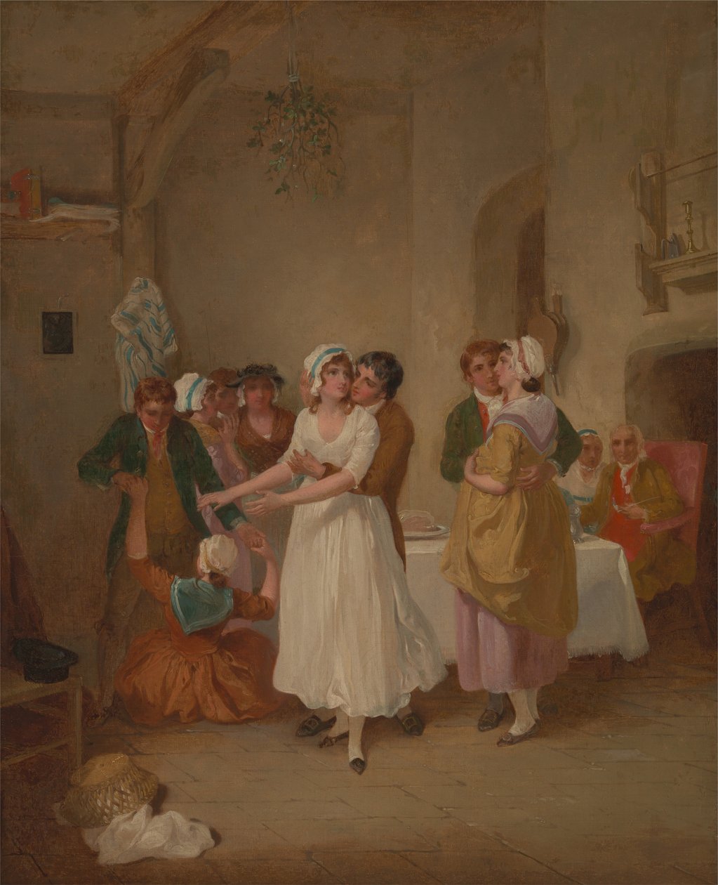 The Mistletoe Bough av Francis Wheatley