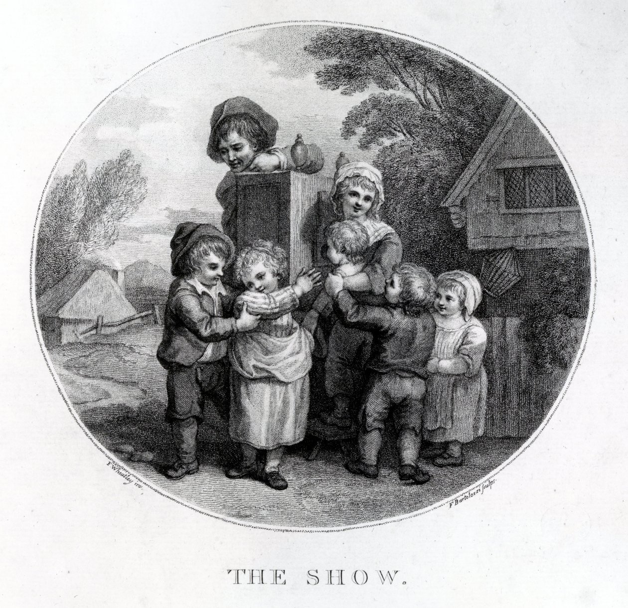 The Peep Show, 1789 av Francis Wheatley