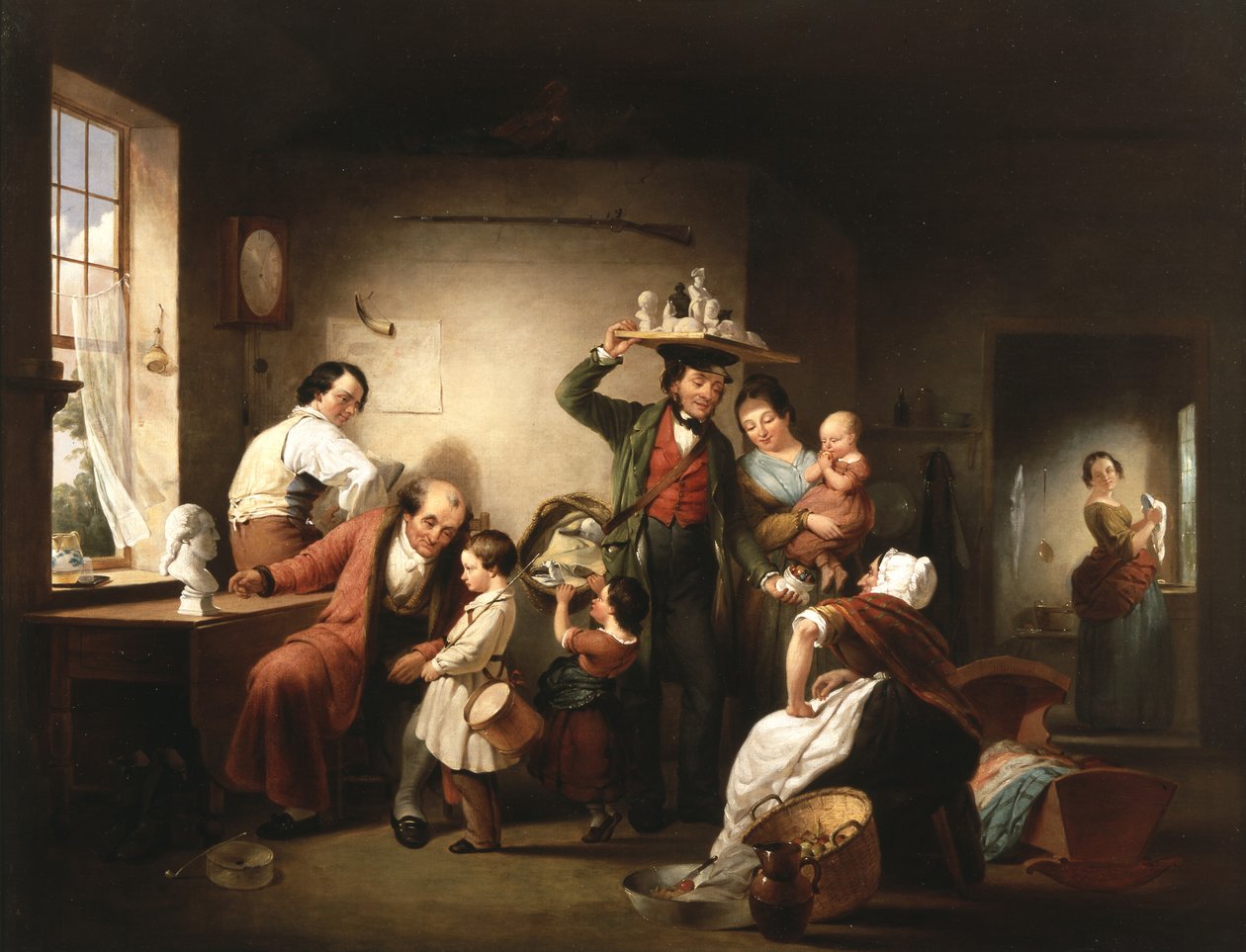 The Image Pedlar, c.1844 av Francis William Edmonds