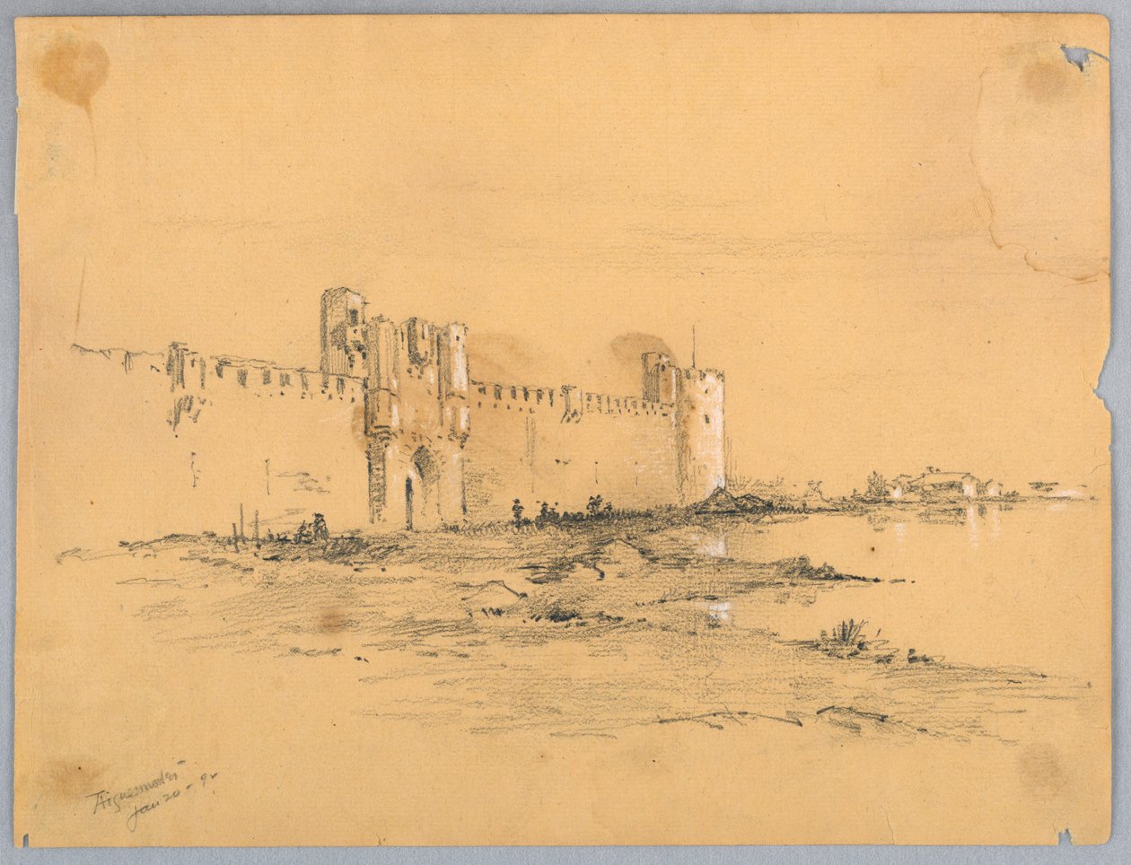 Aigues Mortes av Francis Augustus Lathrop