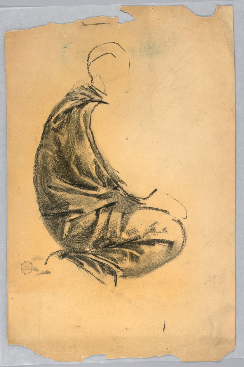 Draperistudie av Francis Augustus Lathrop