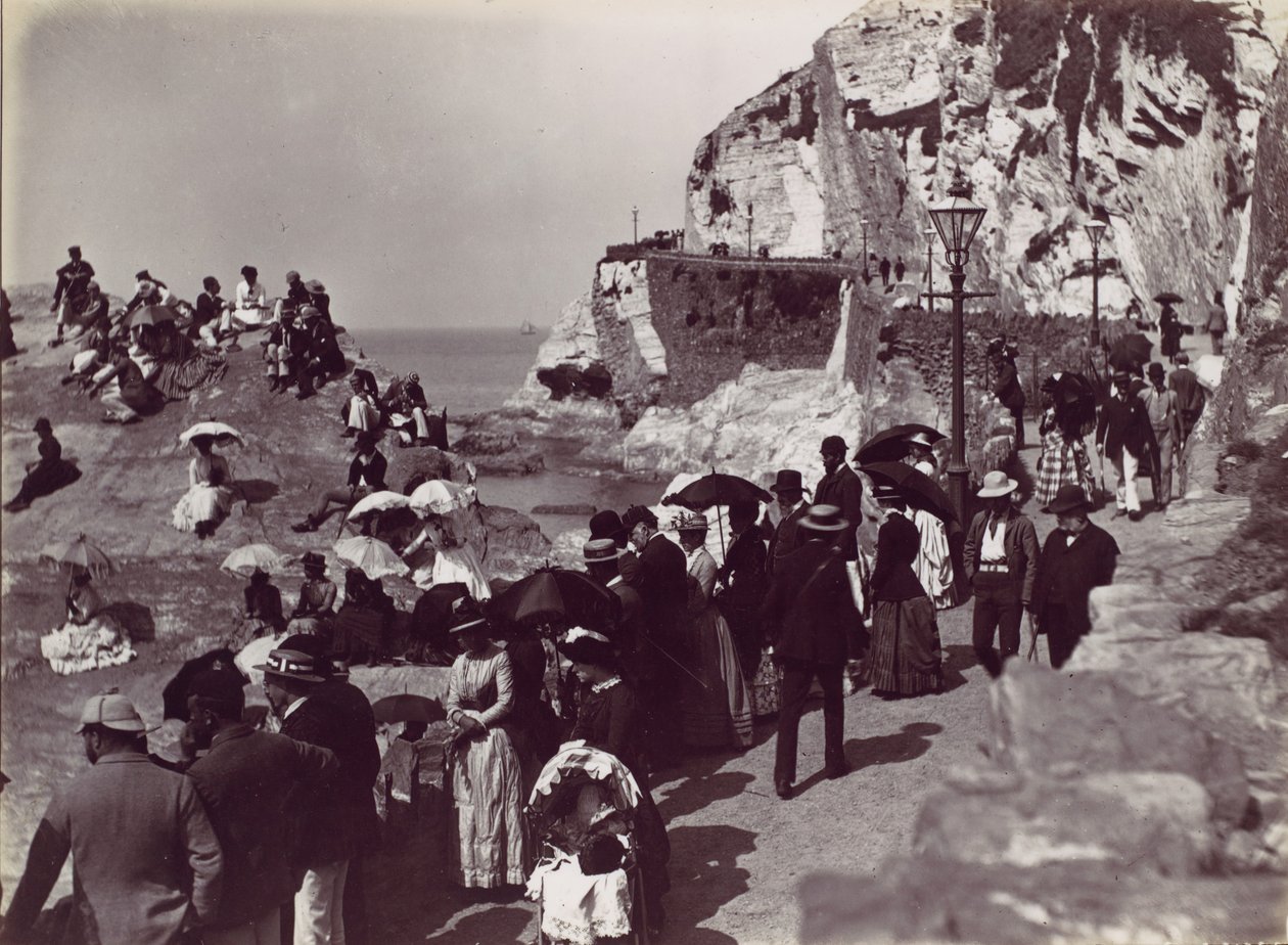 Ilfracombe, Capstone Parade, 1870-talet. av Francis Bedford