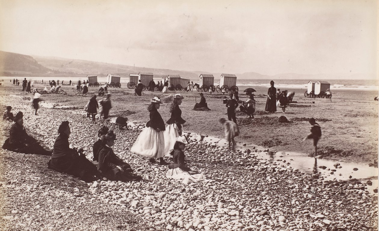 Strandarkitektur, 1860-talet. av Francis Bedford