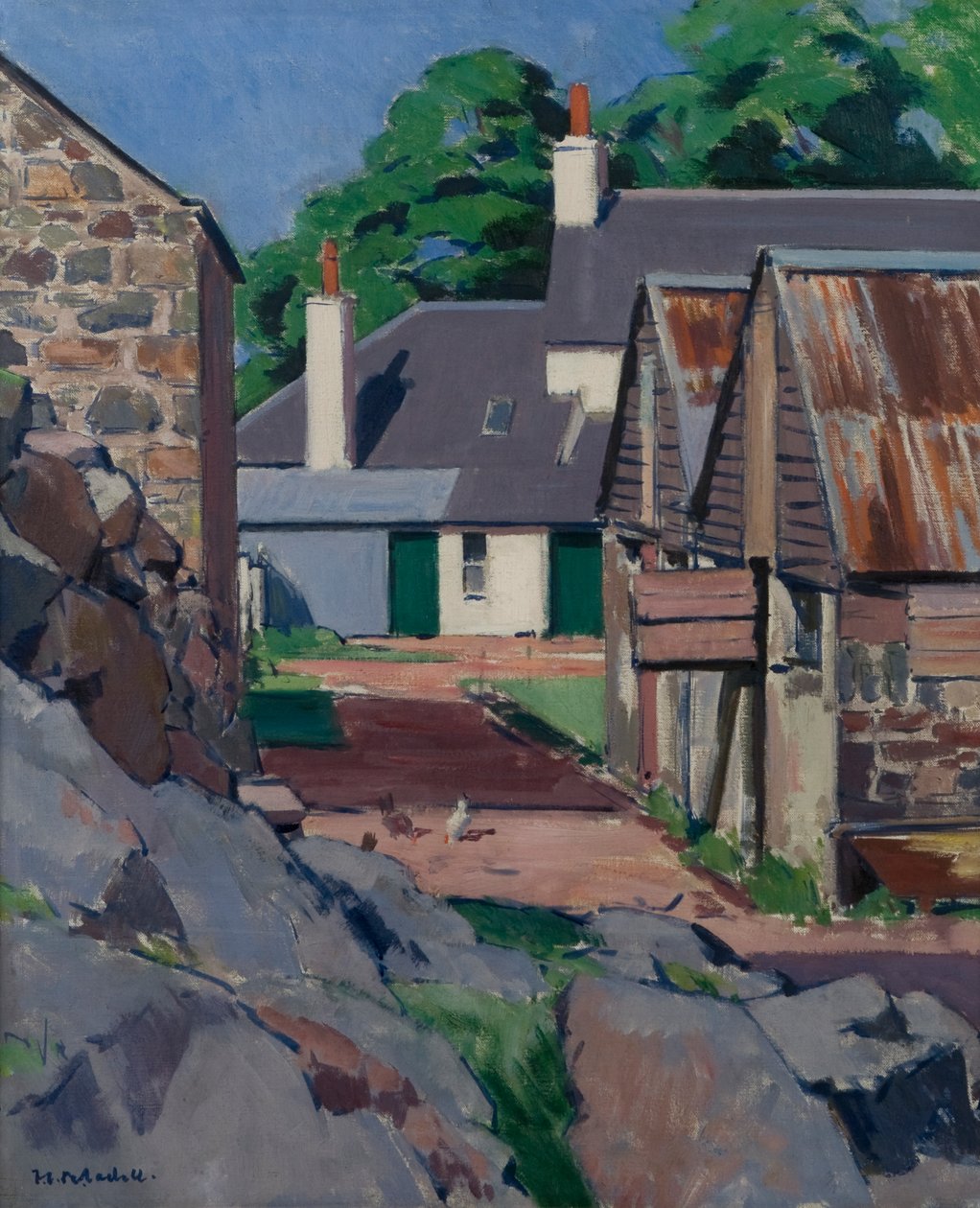 Gården, Isle of Mull av Francis Campbell Boileau Cadell