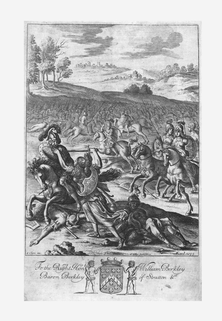 Camilla dräpar Aunus, 1653. av Francis Cleyn