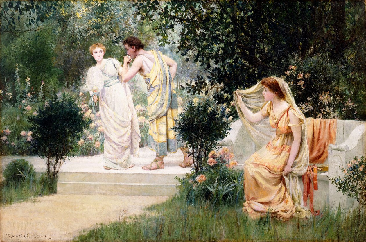 Den förbjudna kyssen av Francis Coates Jones