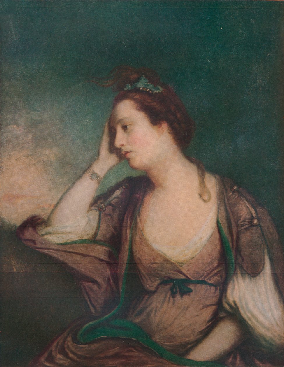 Kitty Fisher, c1750, 1920. av Francis Cotes
