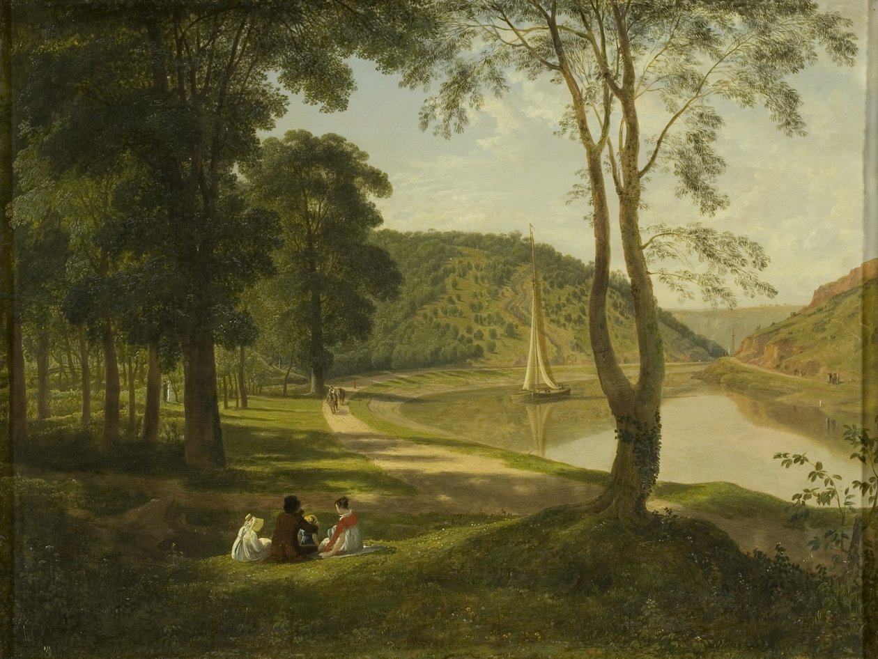 Utsikt över Avon Gorge av Francis Danby