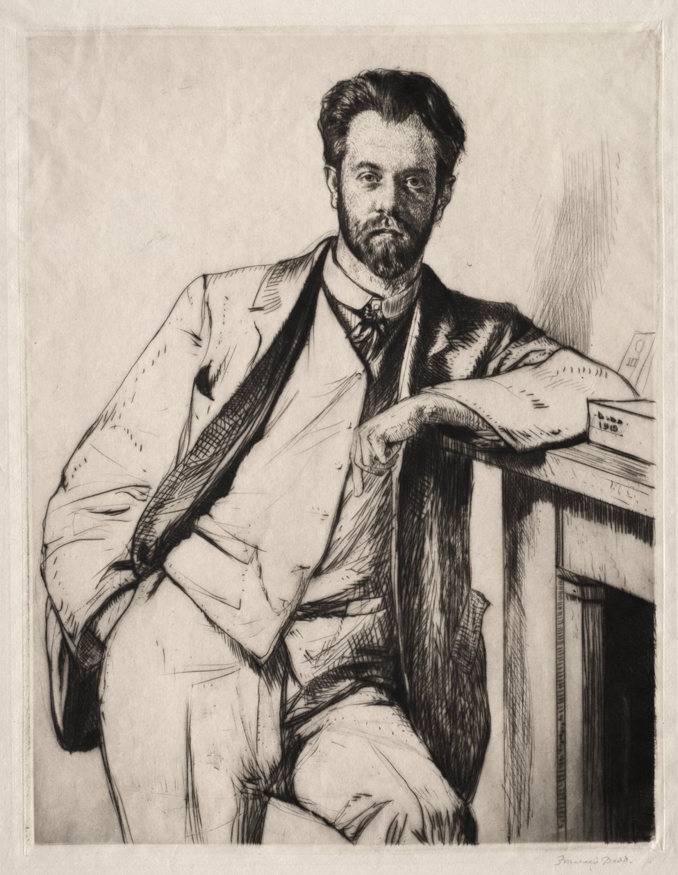 Charles Holden av Francis Dodd