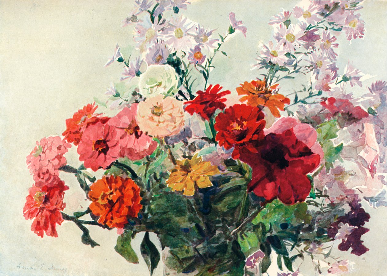 Ett höstgäng, c1869-1906, 1906 av Francis Edward James