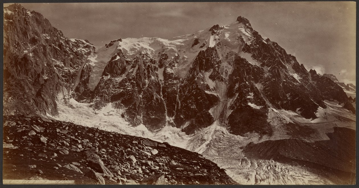 Aiguille du Midi: Mount Blanc av Francis Frith