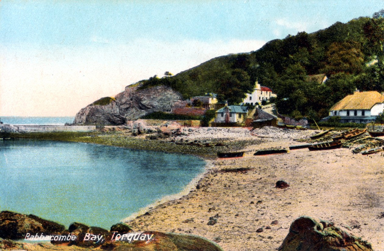 Babbacombe bay, Torquay, Devon, 1900-talet av Francis Frith