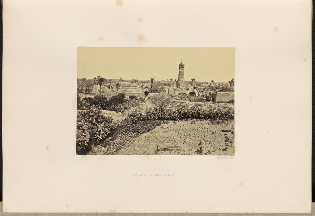 Gaza (Gamla stan) av Francis Frith