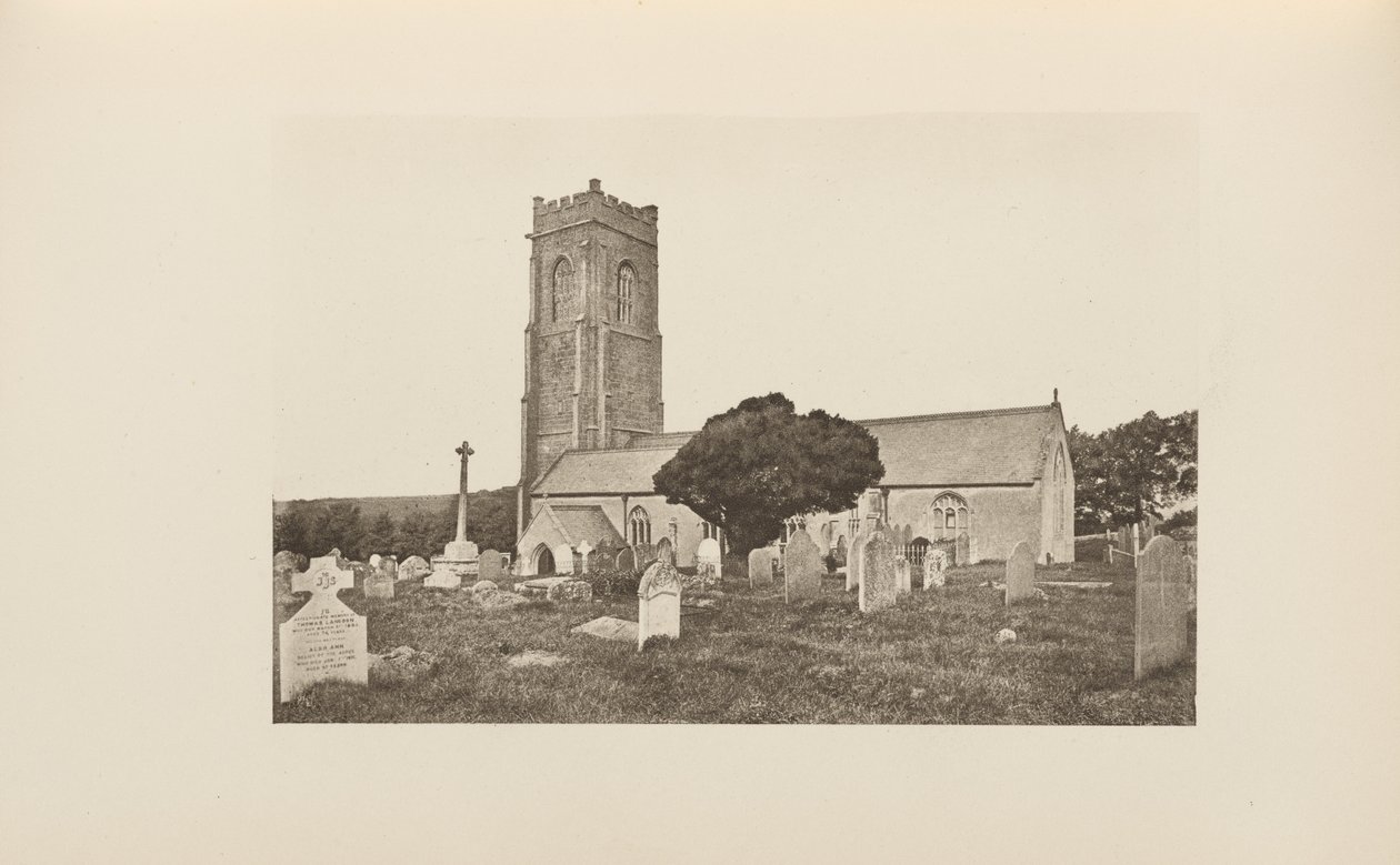 Watchett kyrkogård av Francis Frith
