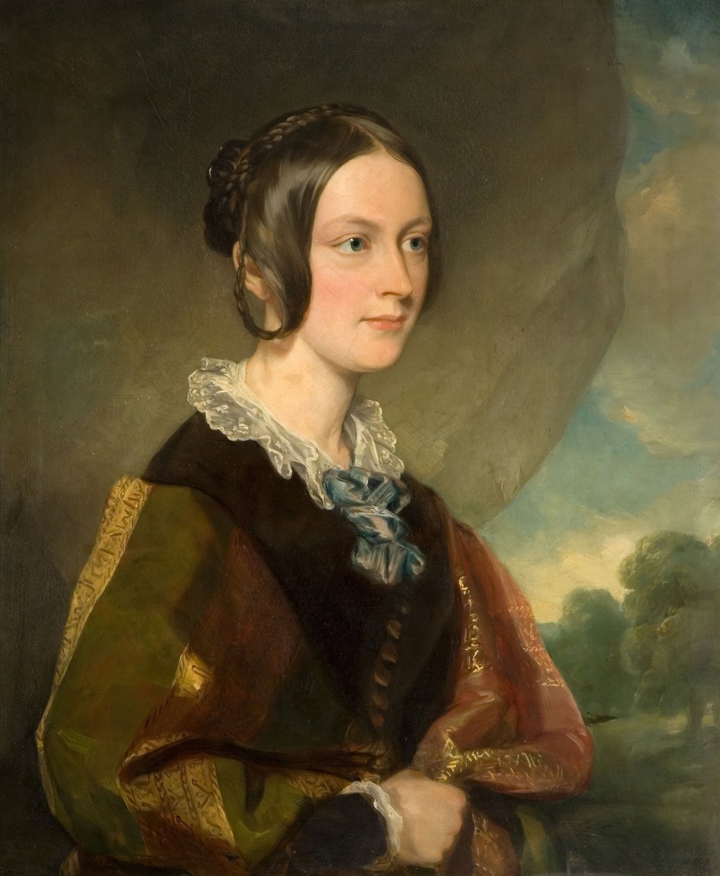 Porträtt av Katherine Boulton, 1850. av Francis Grant