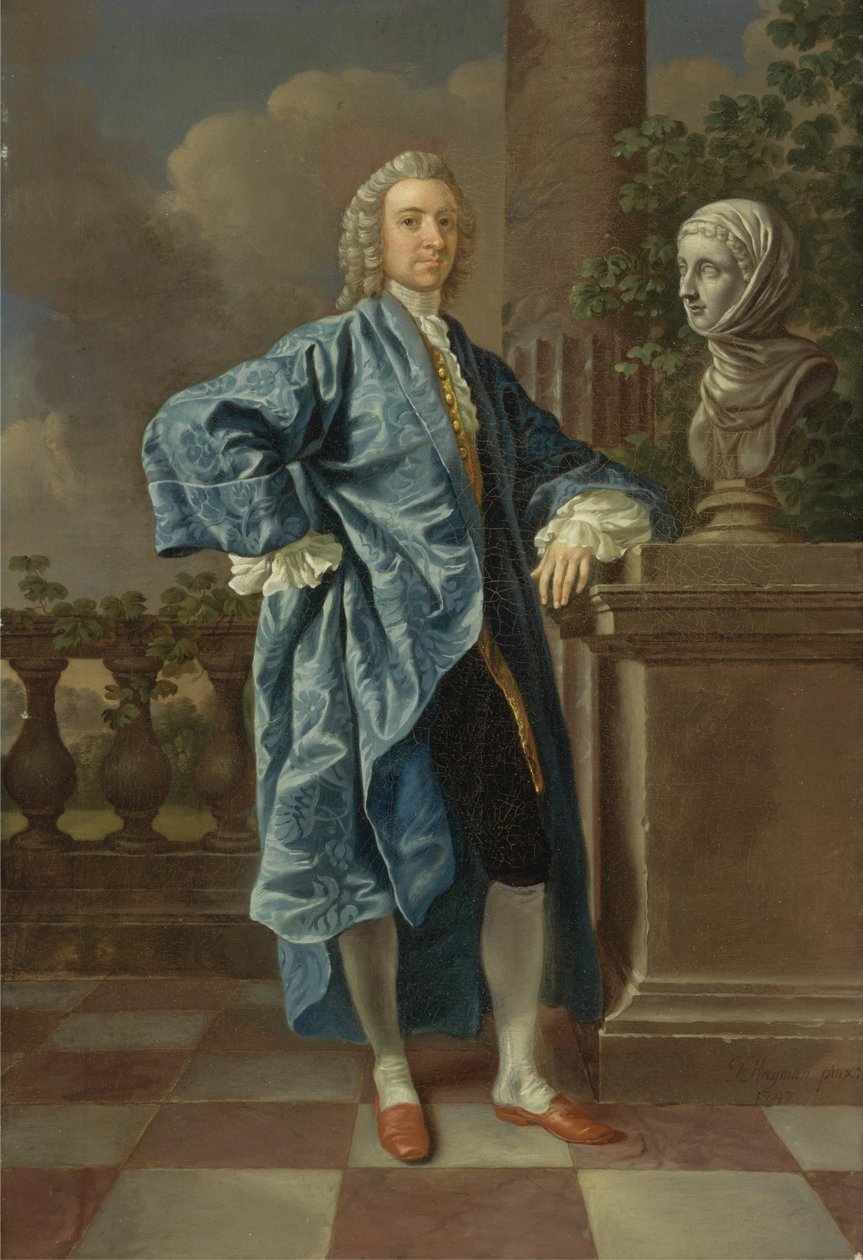 Dr Charles Chauncey, läkare av Francis Hayman