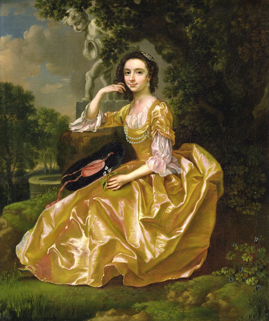 Mary Chauncey, 1748 av Francis Hayman