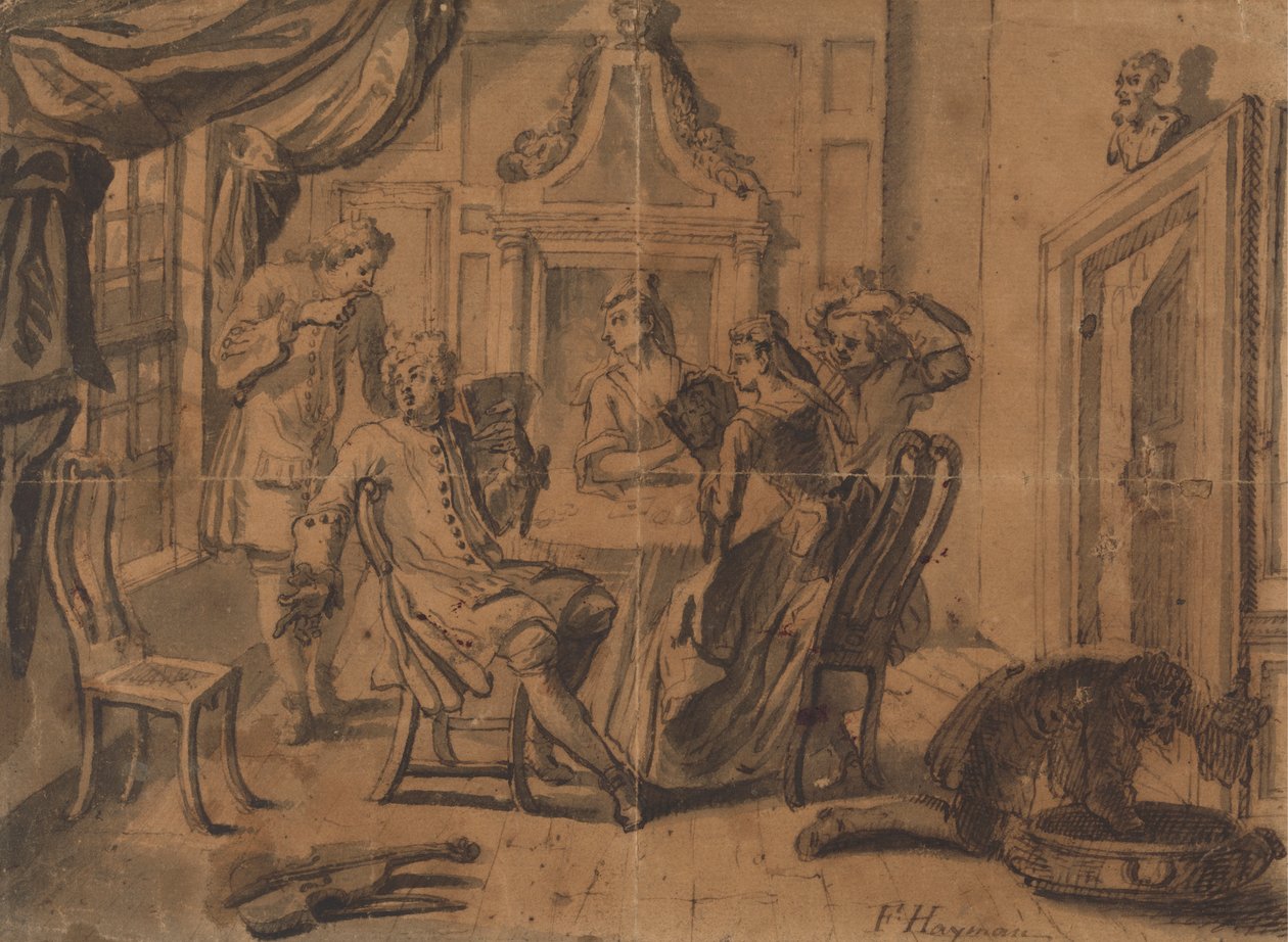 Kortfesten av Francis Hayman