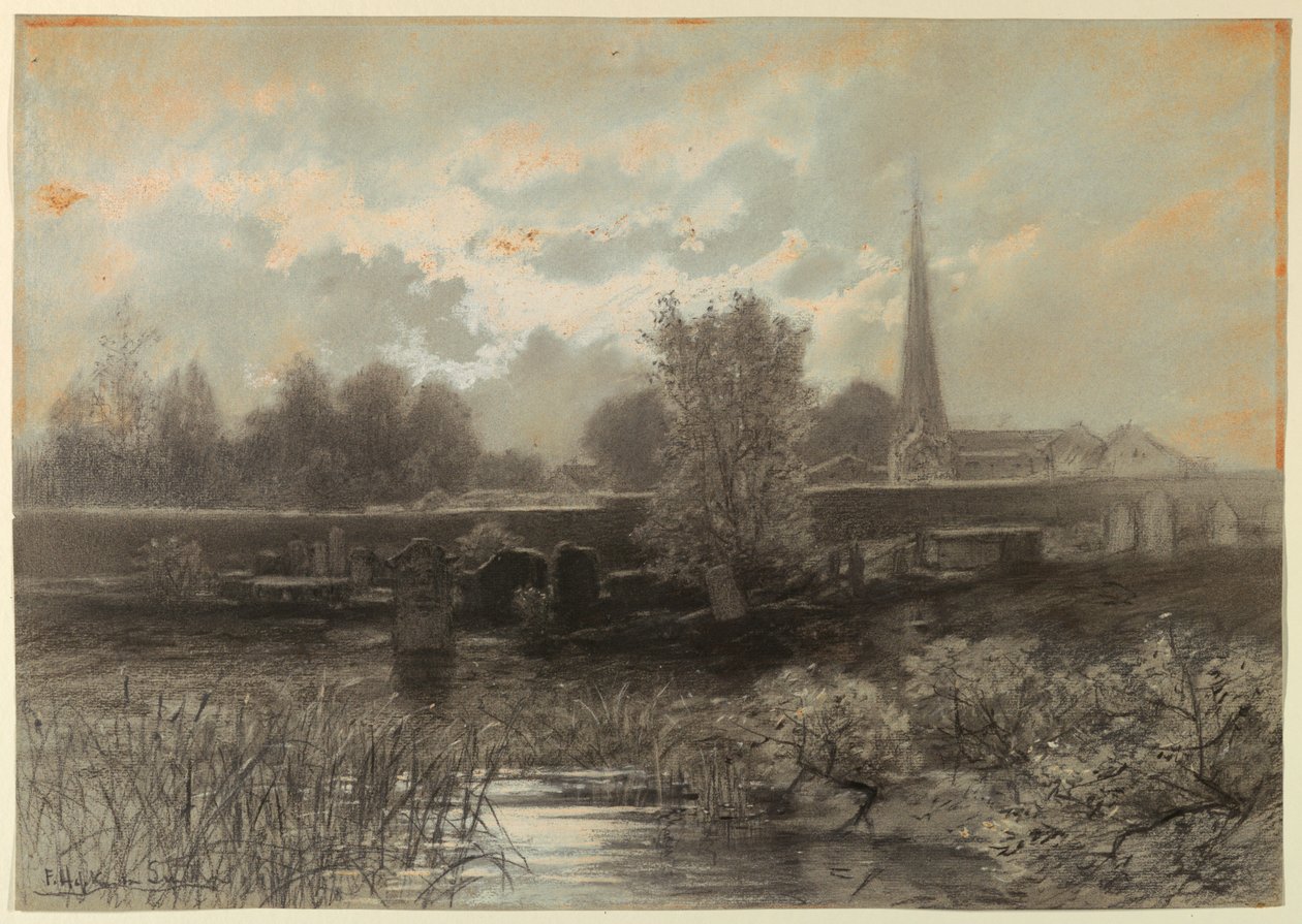 Kyrkogård av Francis Hopkinson Smith