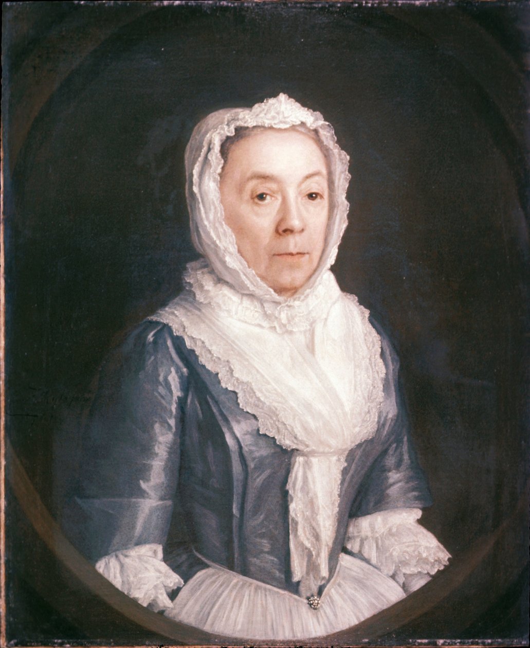 Porträtt av fru E.B. av Francis Kyte