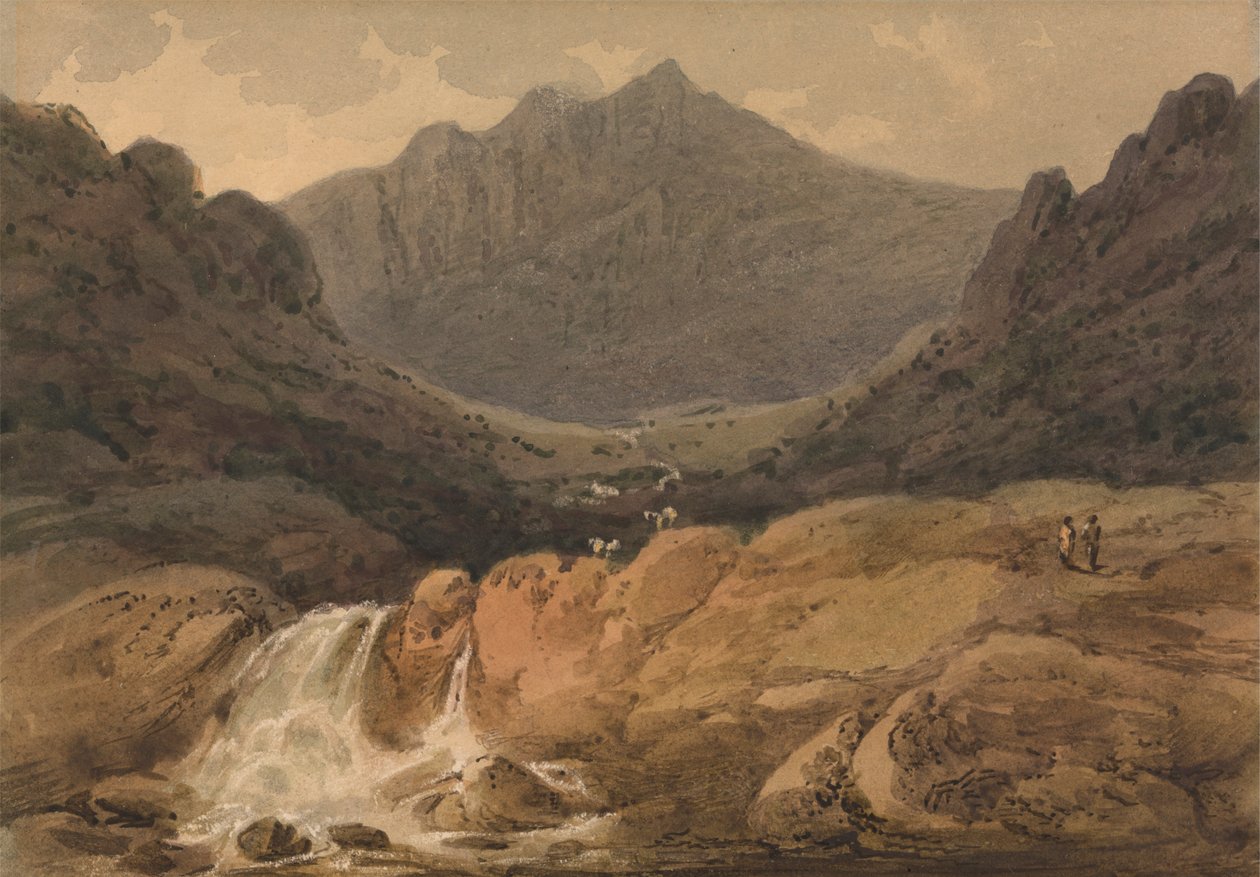 Cader Idris, norra Wales av Francis Nicholson