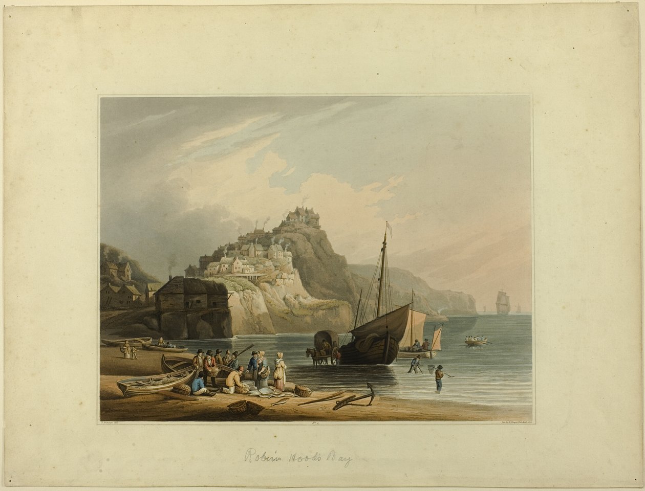 Robin Hoods vik av Francis Nicholson