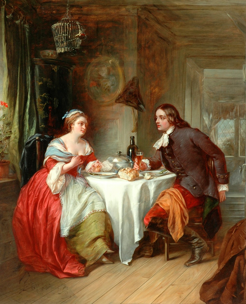 The Repas, 1788 av Francis Phillip Stephanoff