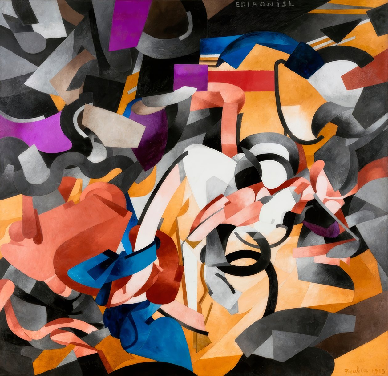 Edtaonisl (kyrklig) av Francis Picabia