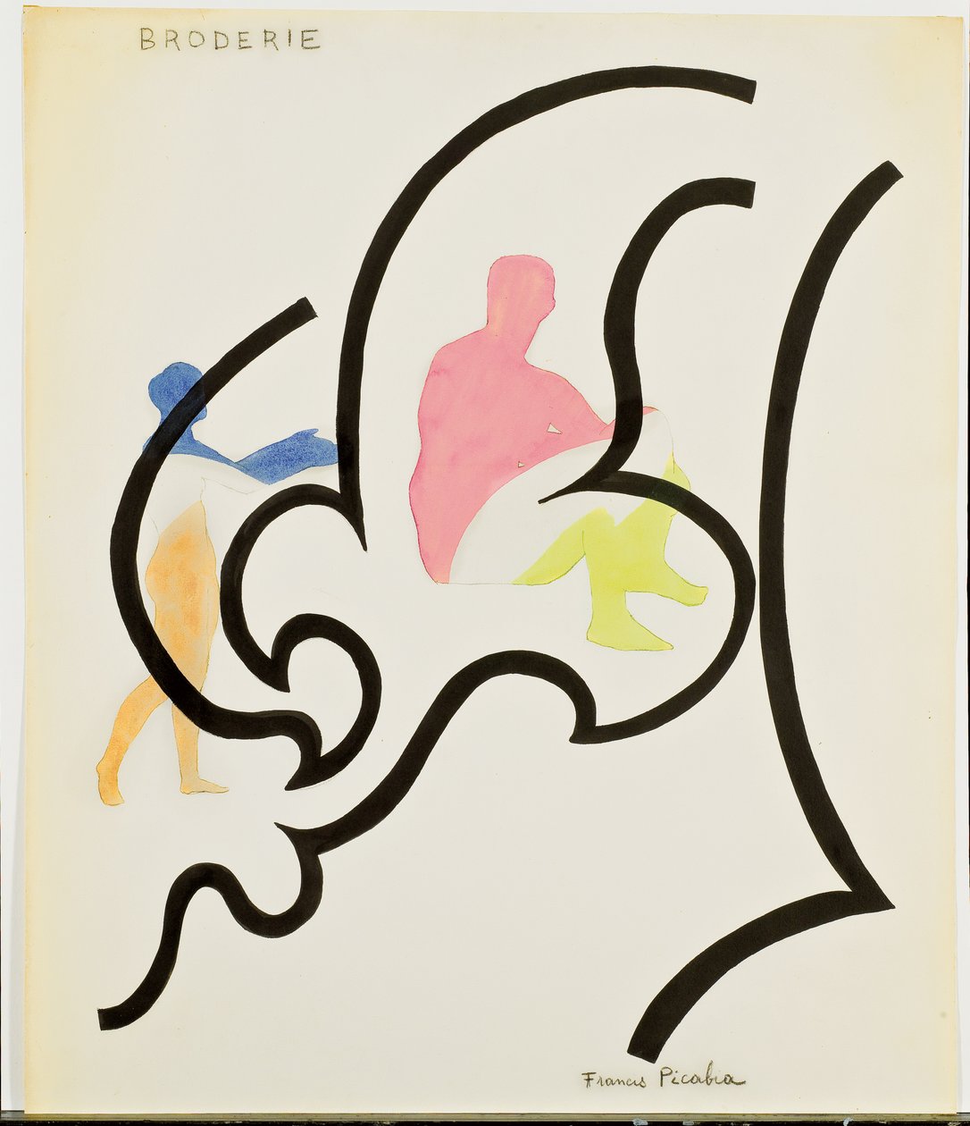 Broderi; Broderier av Francis Picabia