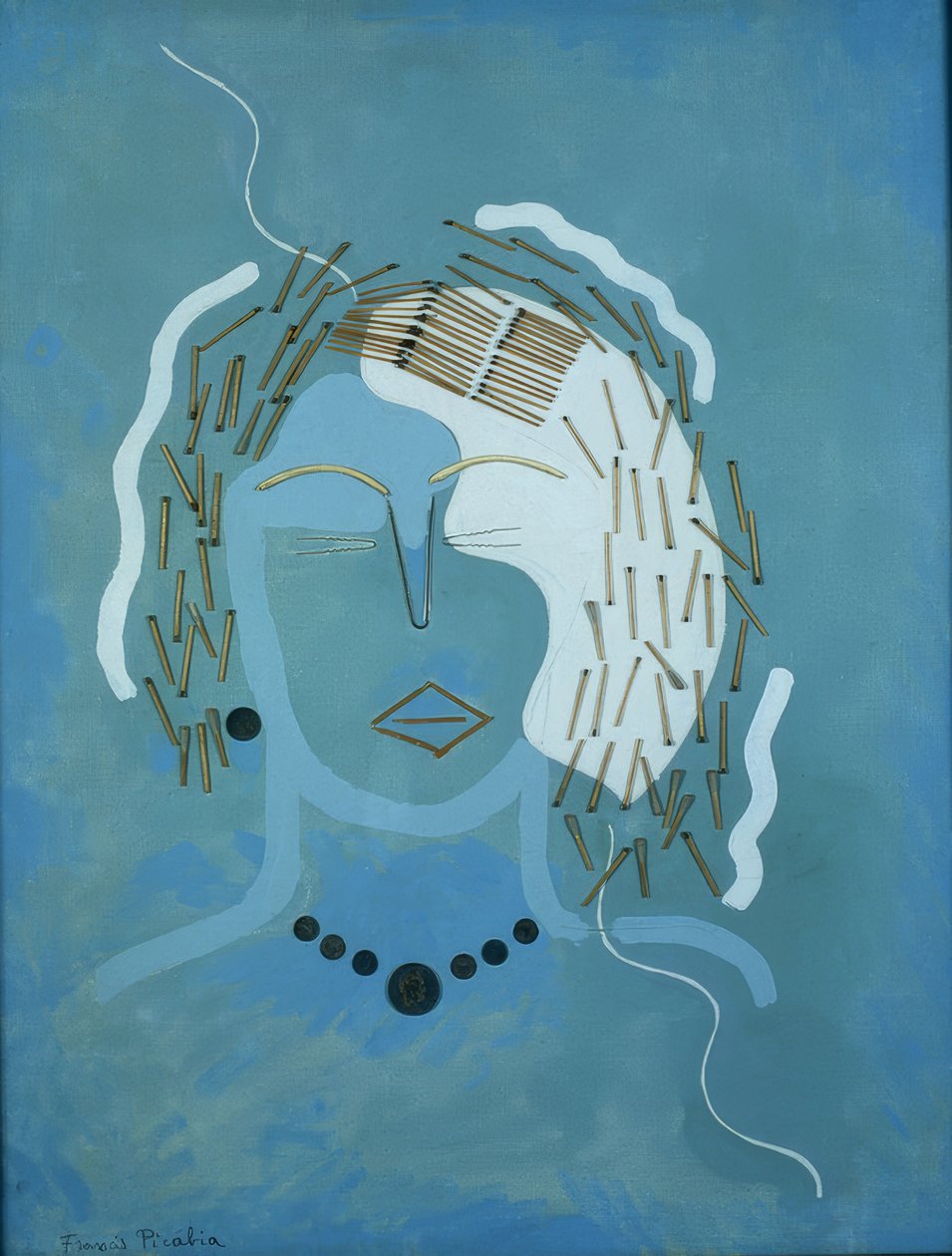 Tändsticka kvinna av Francis Picabia