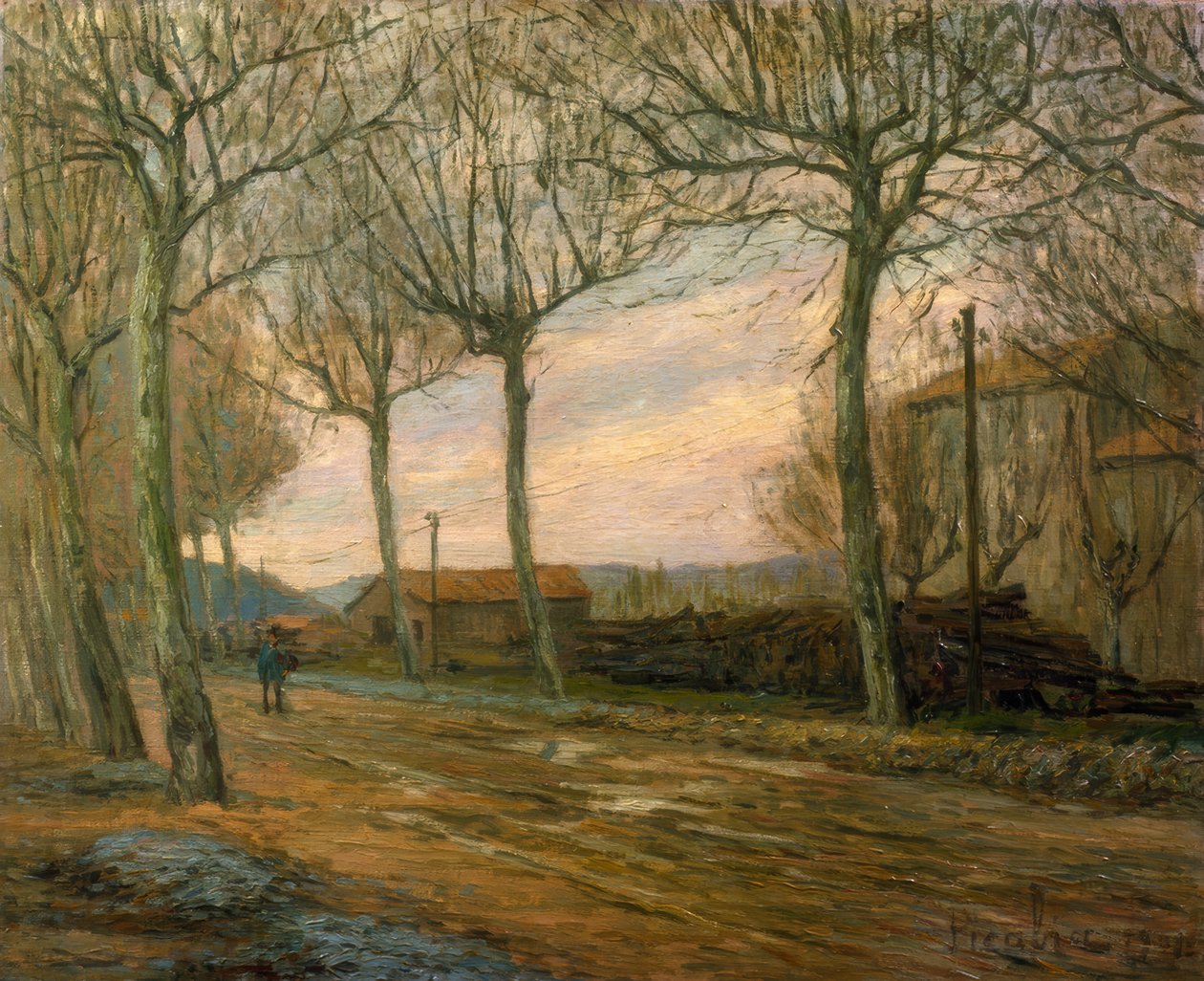 Landskap med luffare av Francis Picabia