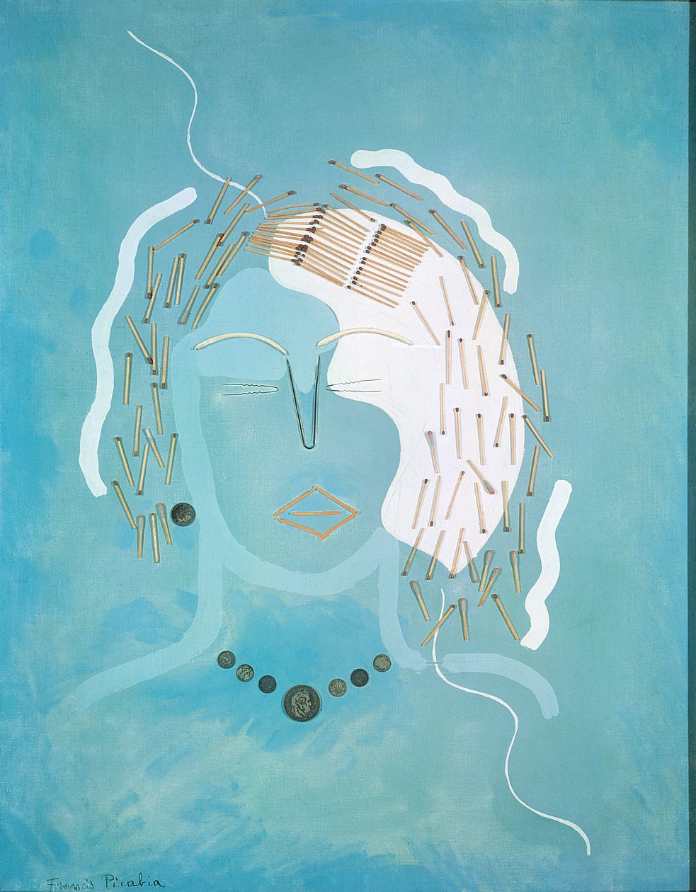 Tändstickan kvinna av Francis Picabia