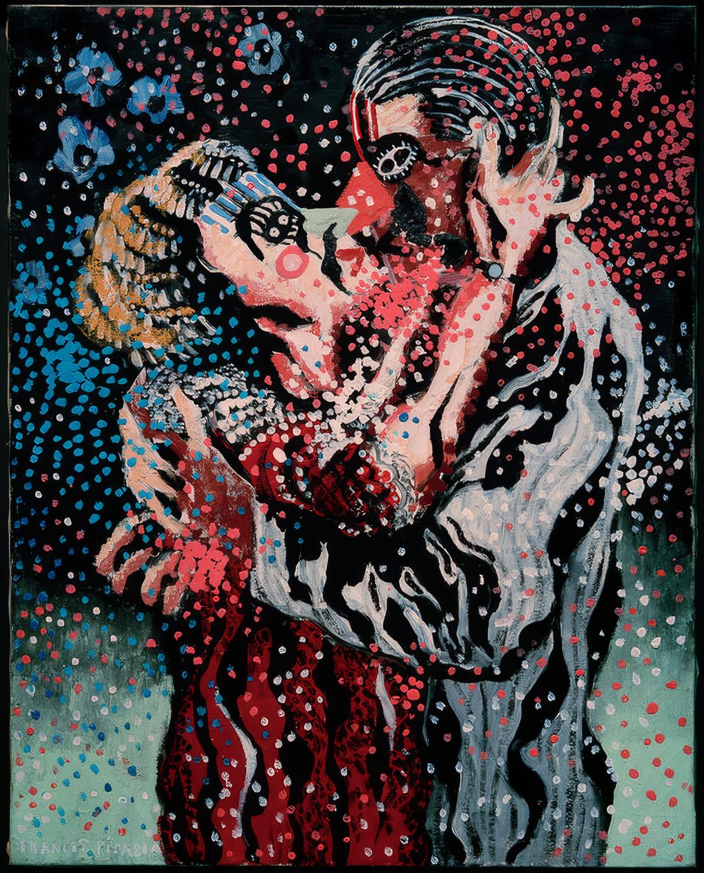 Fastlagstisdagen (kyssen) av Francis Picabia