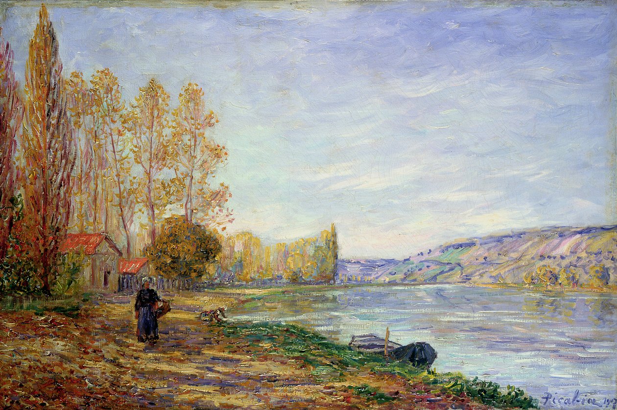 Yonnes stränder av Francis Picabia