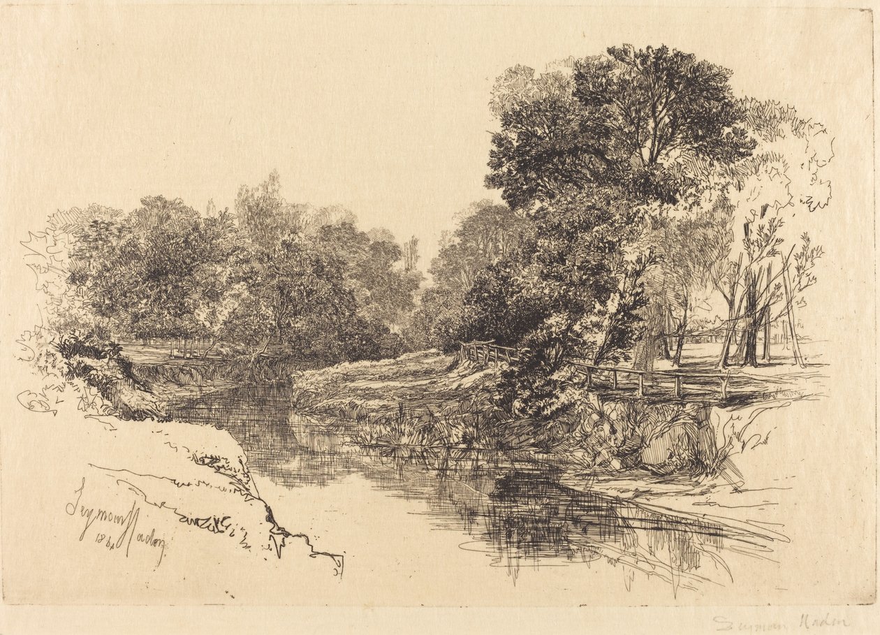 En flod i Irland av Francis Seymour Haden