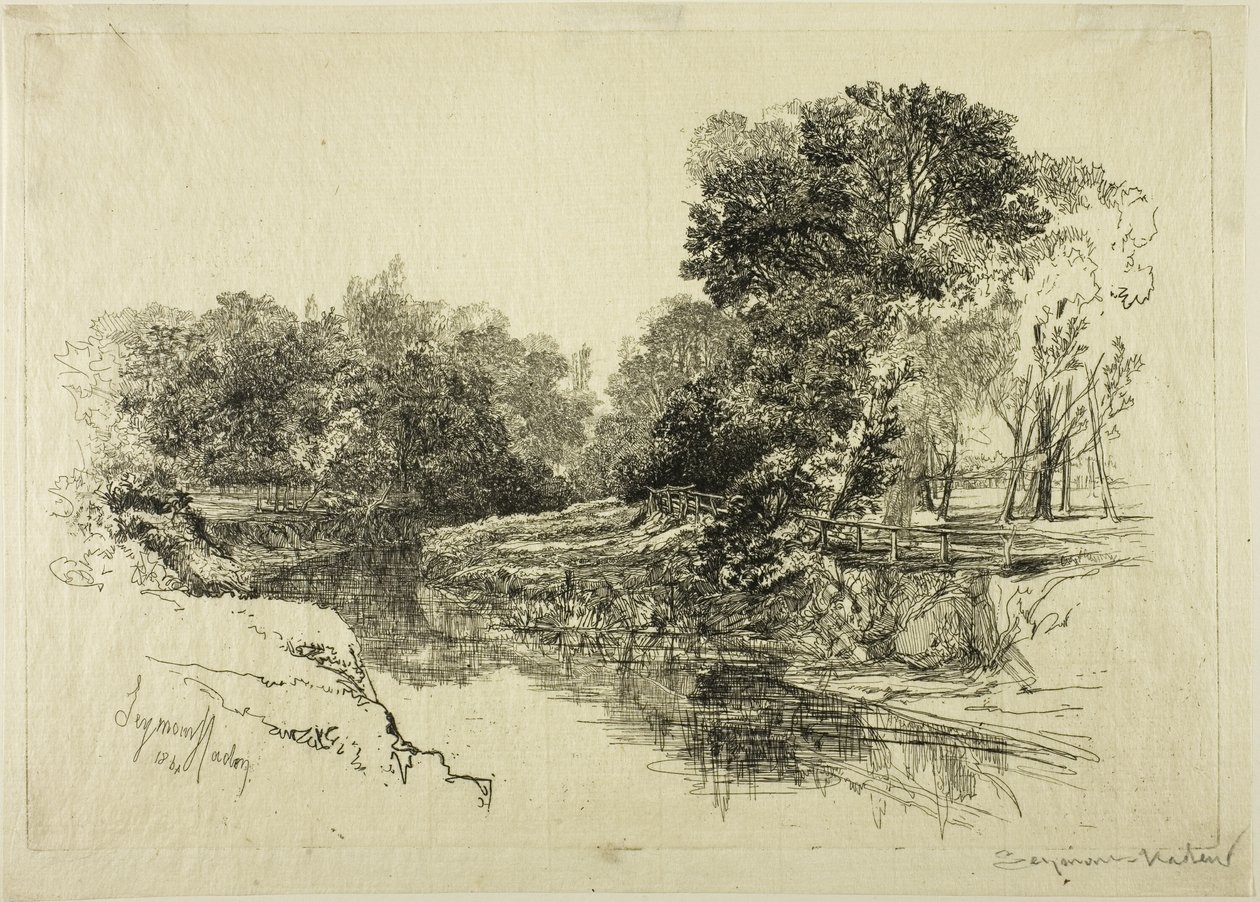 En flod i Irland av Francis Seymour Haden