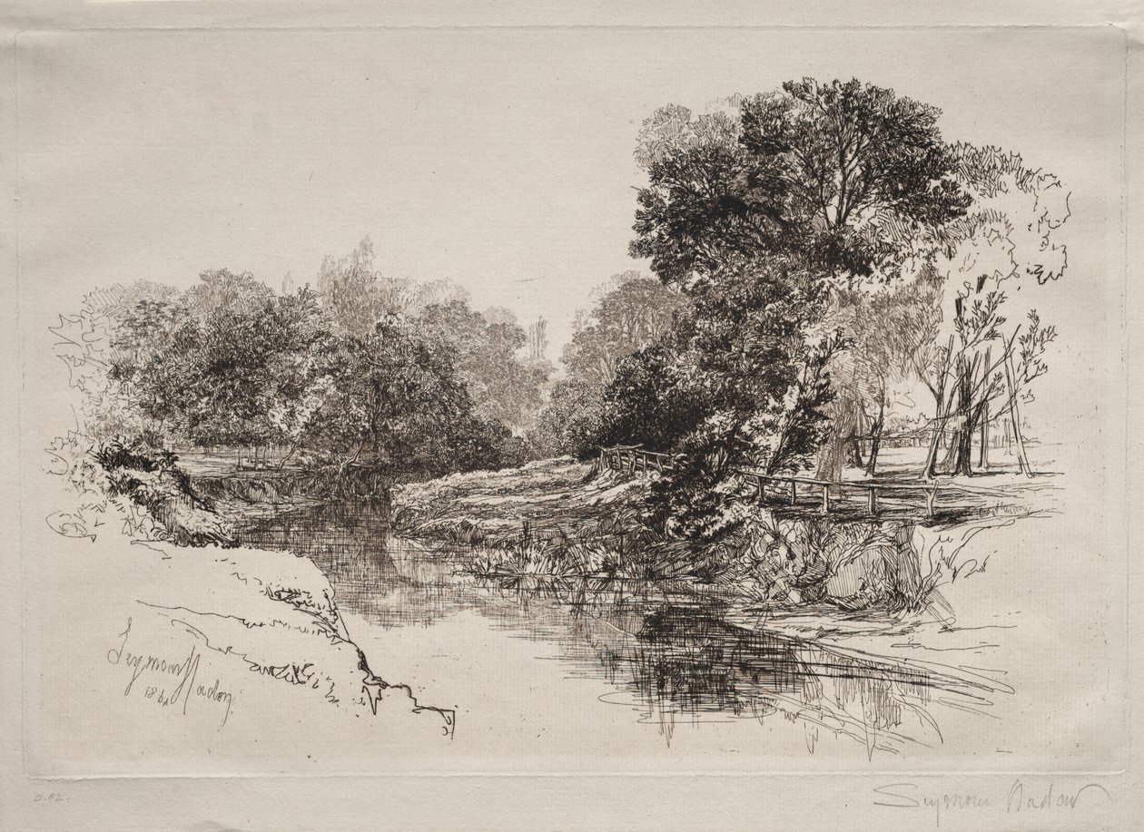 En flod i Irland av Francis Seymour Haden