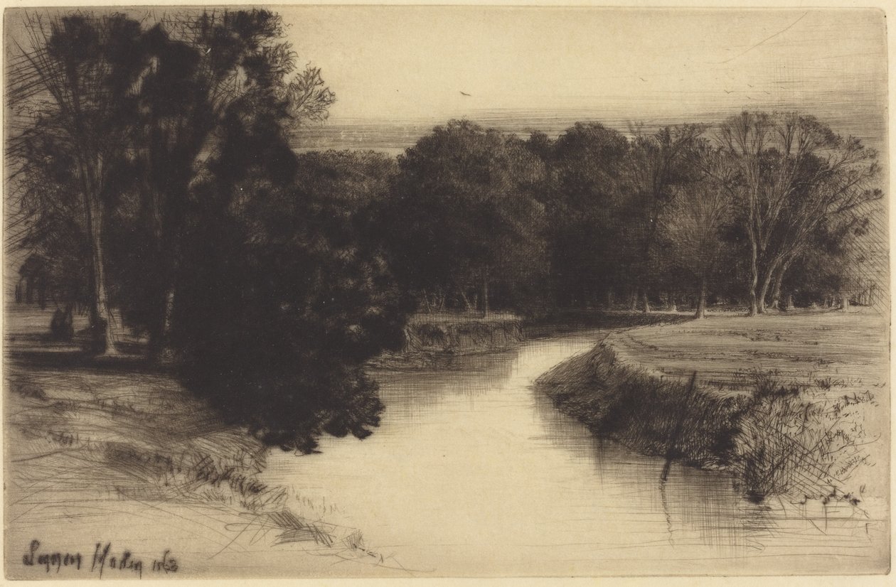 En solnedgång i Irland av Francis Seymour Haden
