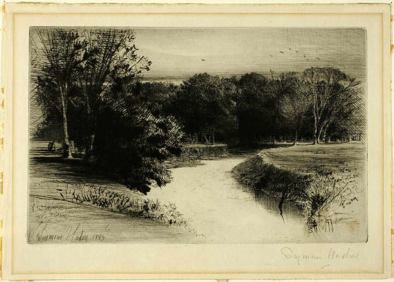 En solnedgång i Irland av Francis Seymour Haden