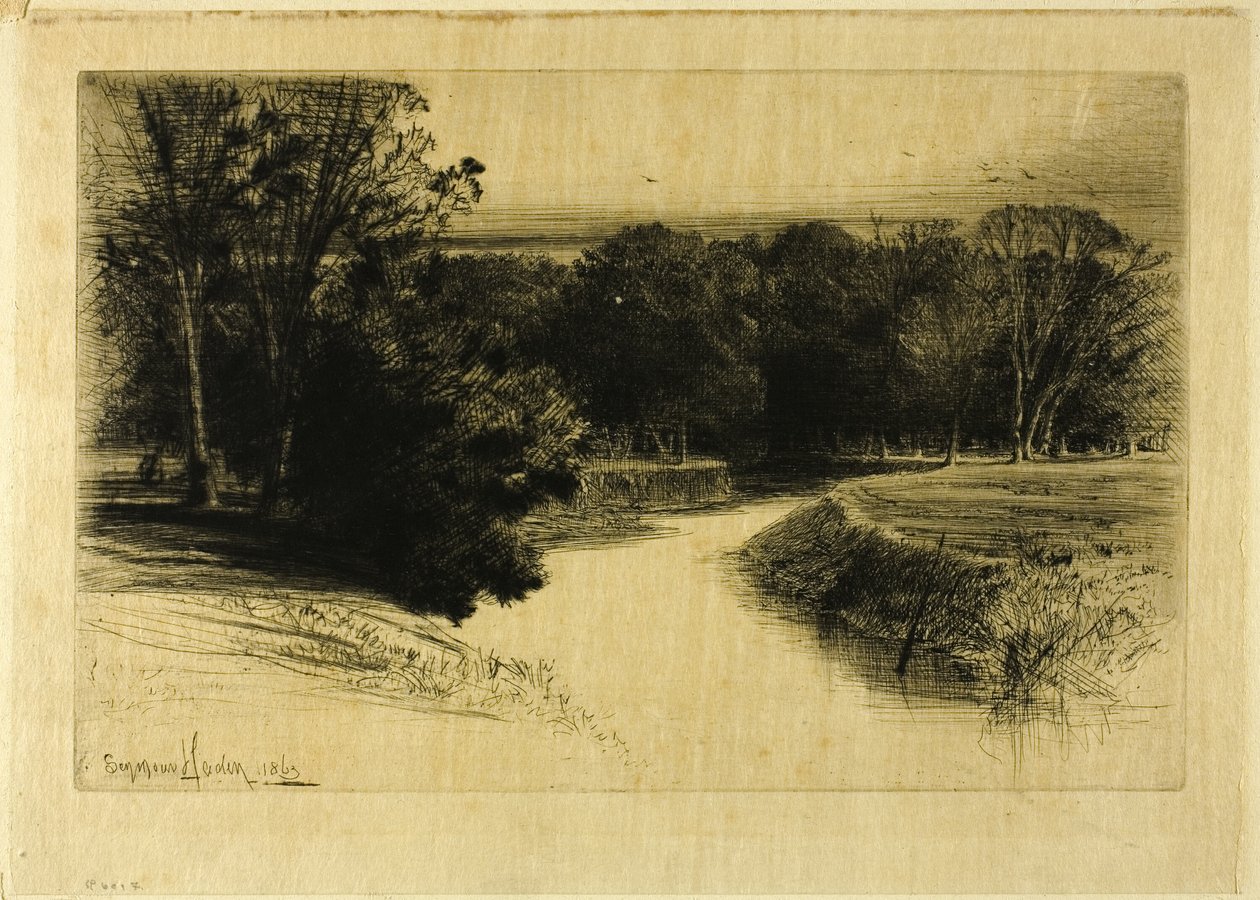En solnedgång i Irland av Francis Seymour Haden