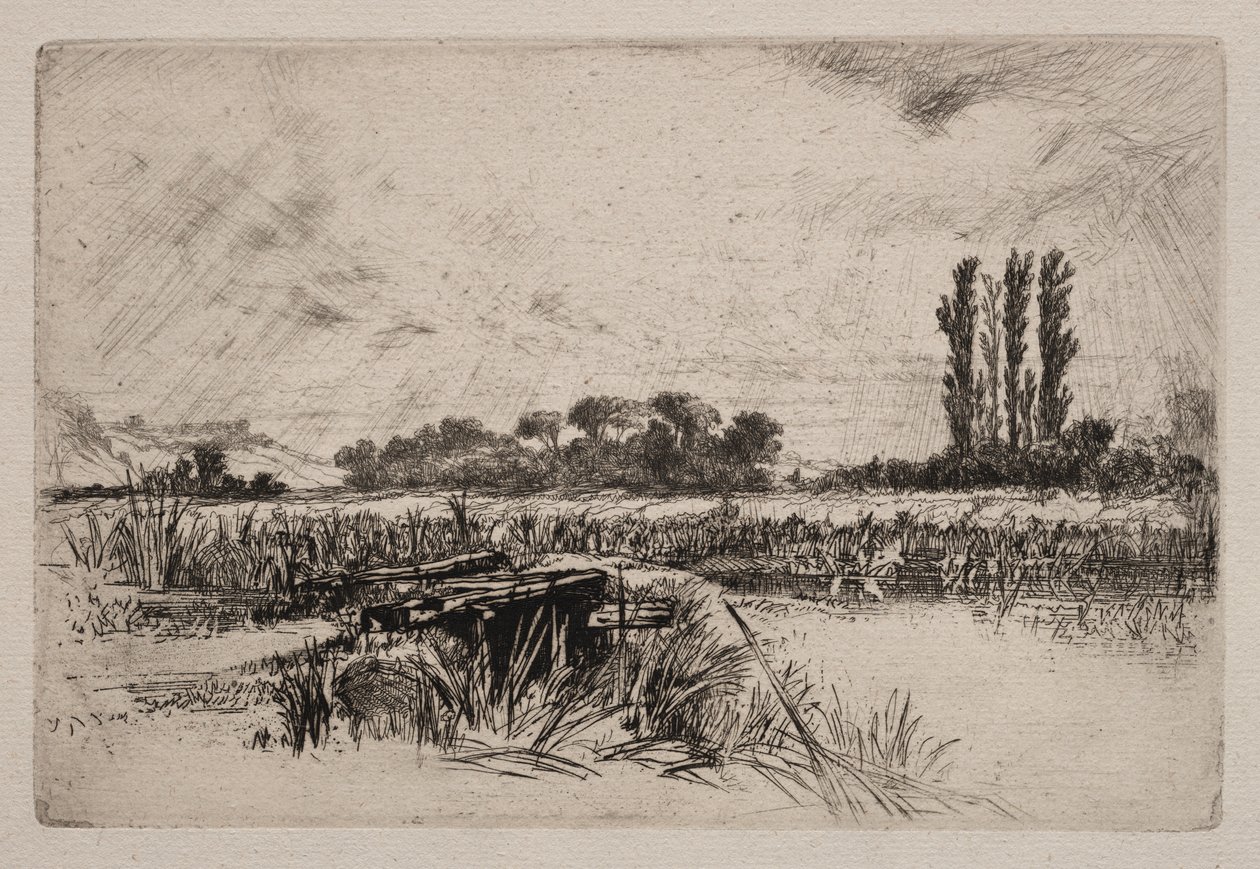 En vattenäng av Francis Seymour Haden