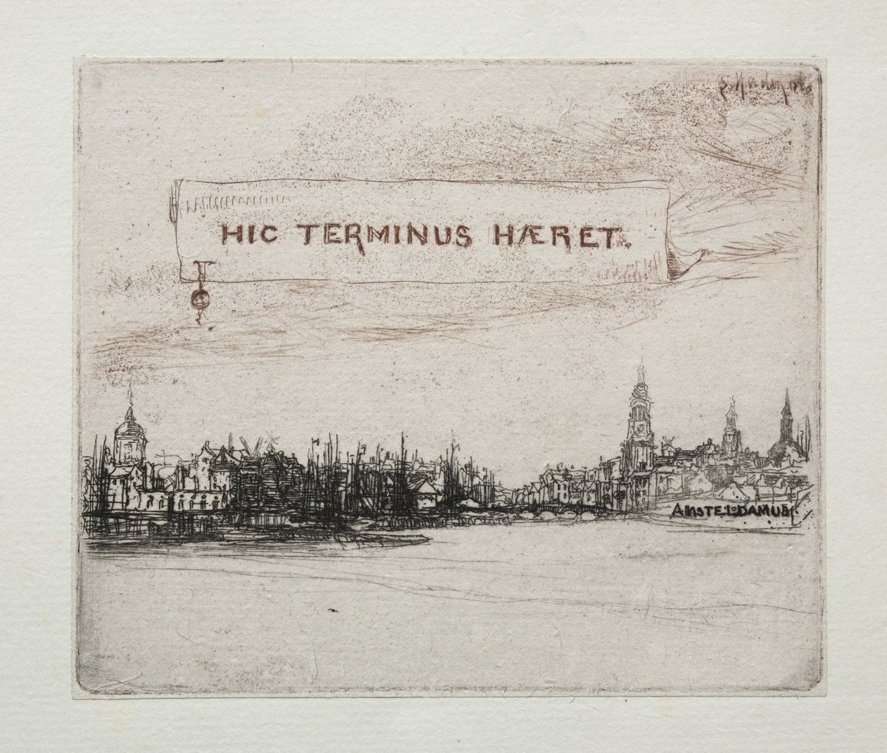 Amstelodamum av Francis Seymour Haden