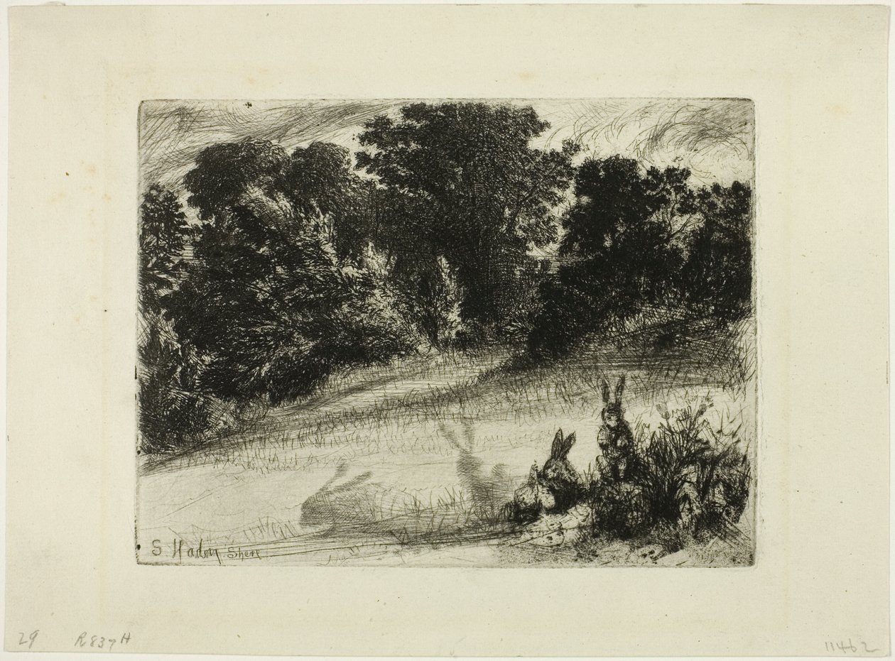Kamma botten av Francis Seymour Haden