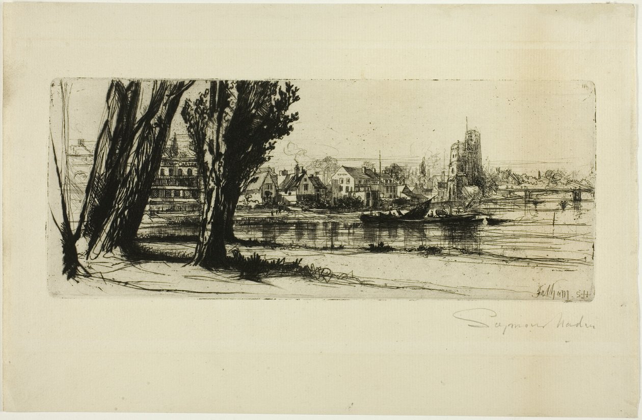 Fulham av Francis Seymour Haden