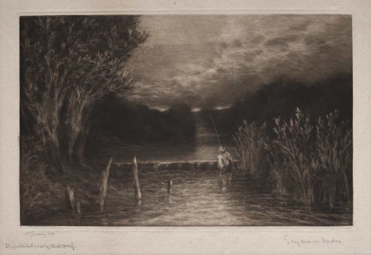 Harrfiske av Francis Seymour Haden