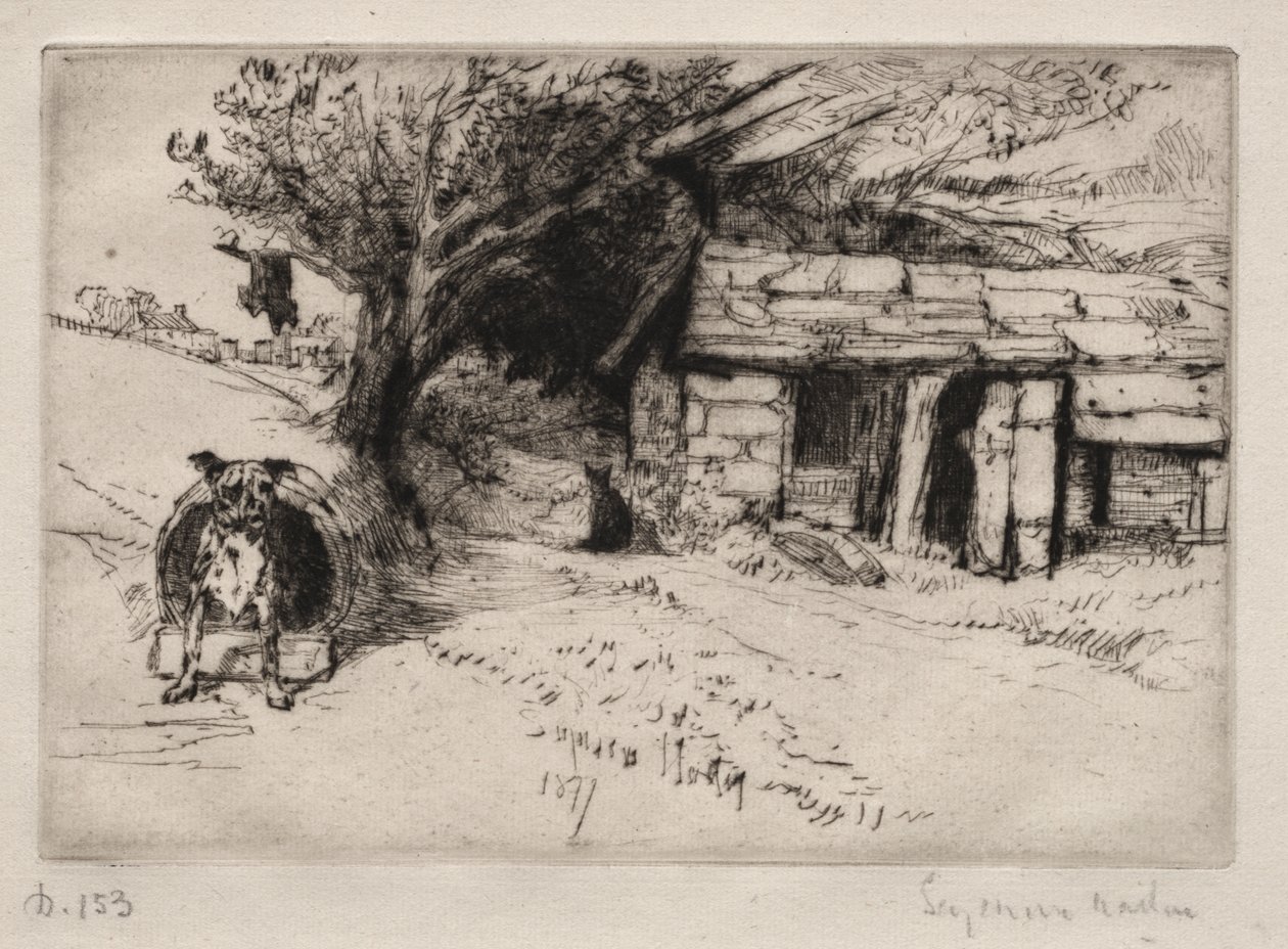 Stugan av Francis Seymour Haden