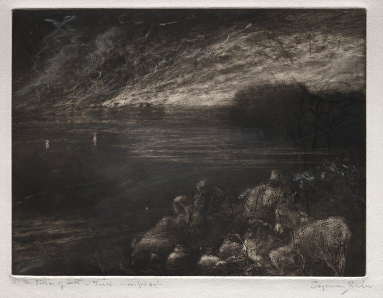 Saltpelaren av Francis Seymour Haden