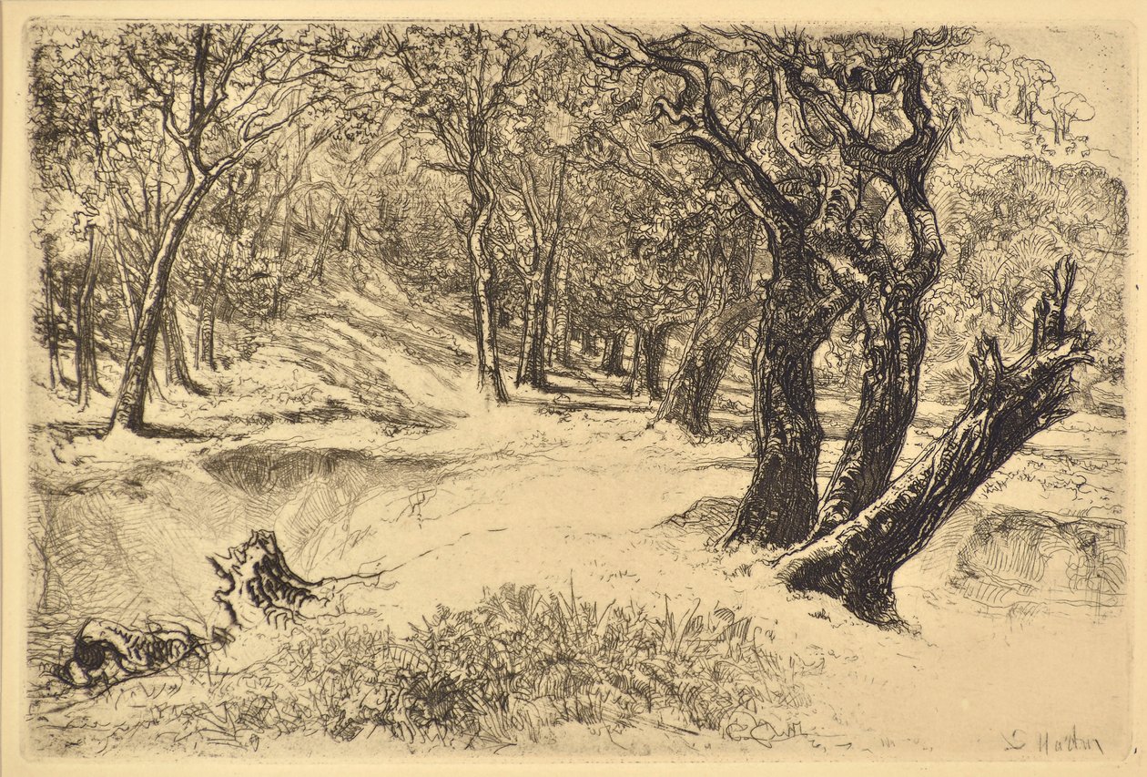 De tre systrarna av Francis Seymour Haden