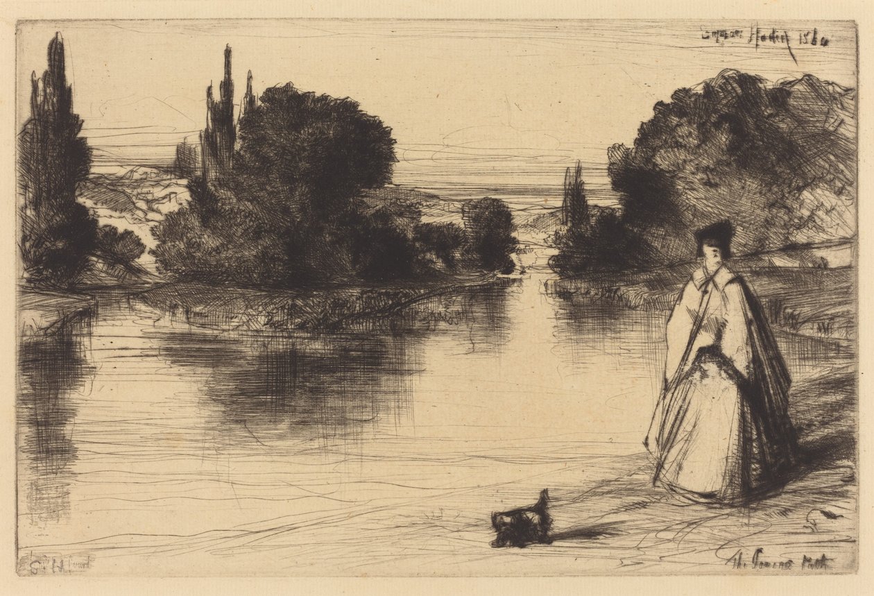 Bogservägen av Francis Seymour Haden